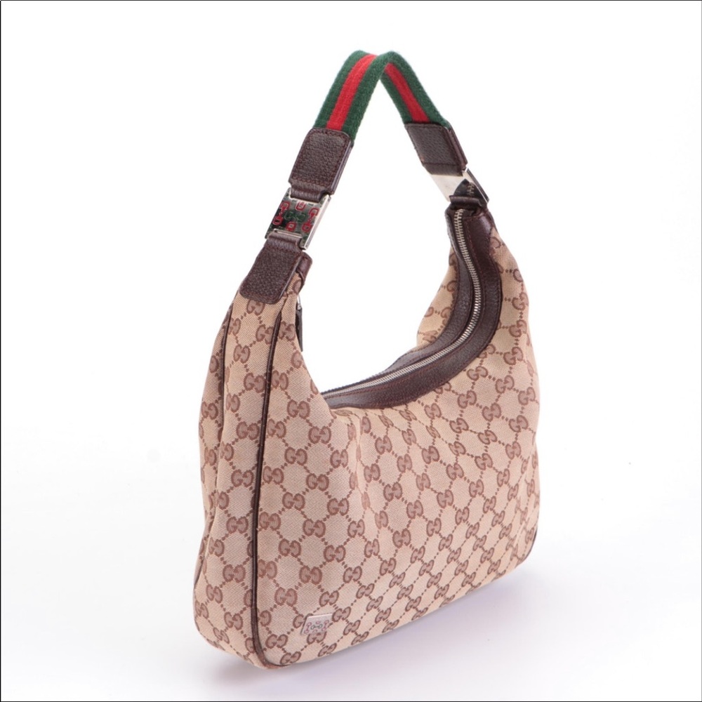 Gucci Medium Pop GG Canvas Hobo Bag